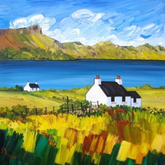 Image of Staffin Bay Cottages, Skye by Sheila Fowler